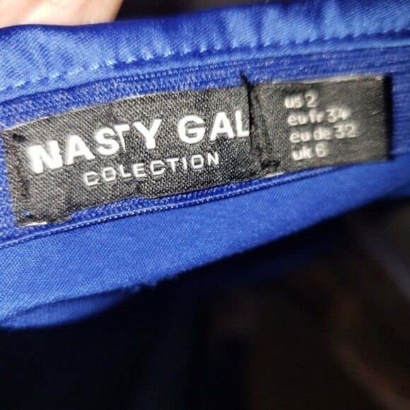 Nasty Gal Satin Mini Skirt (0442- - Picture 4 of 4